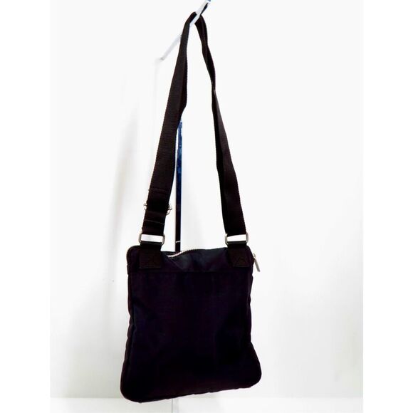 Baggallini Prance Convertible Black Nylon Crossbody Bag Organizer Lightweight - Picture 4 of 8